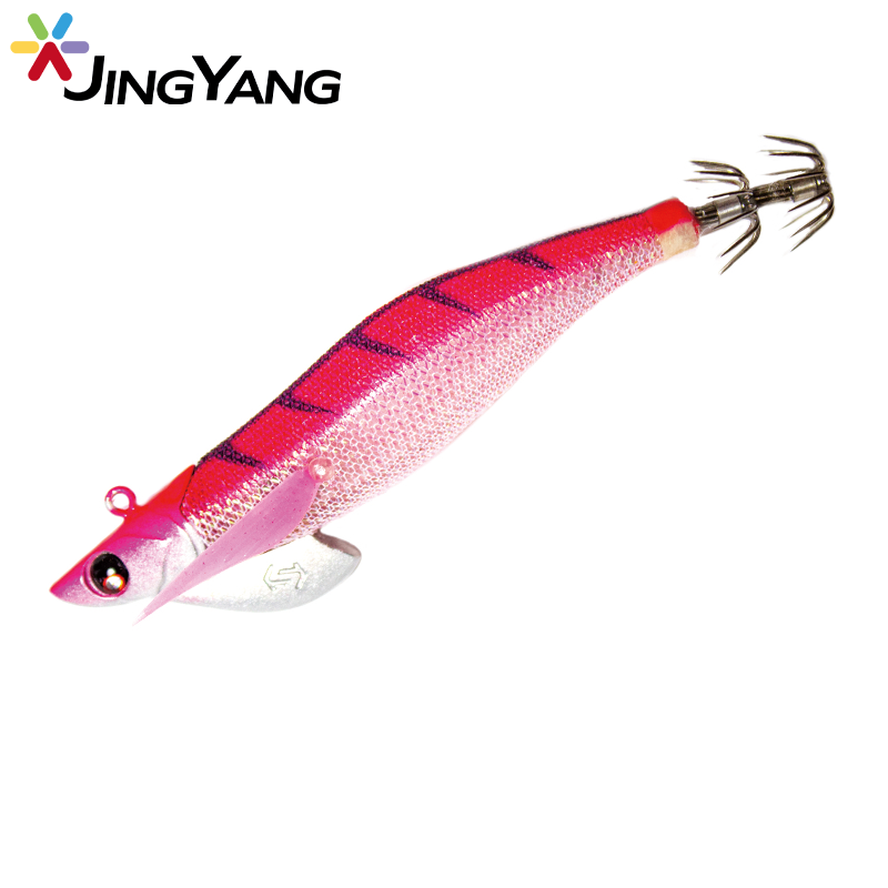 JYXF2401 squid jig luminous egi plastic hard bait fishing lure fishing hook
