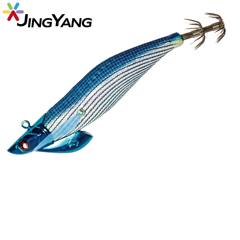 JYXF2401 squid jig luminous egi plastic hard bait fishing lure fishing hook