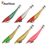 FLXH2403 Squid Jig Luminous Egi Japanese Plastic Hard Bait Fishing Lure Artificial Sea fishing Lures